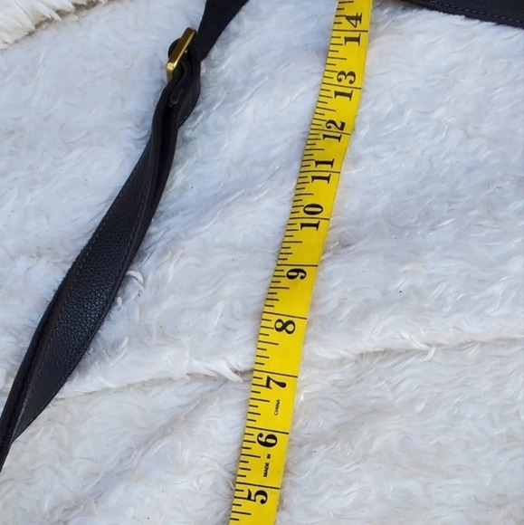 Fossil.Black Pebbled leather xbody shoulder‎ bag - Picture 5 of 16